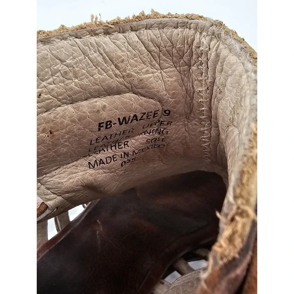 Freebird Women's Size 9 FB-Wazee‎ Brown